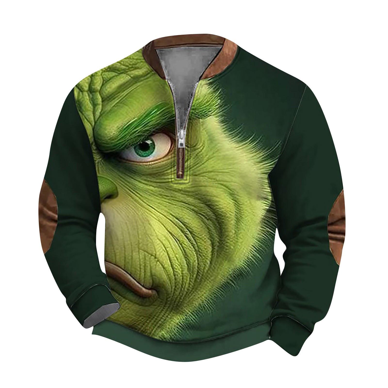 

Мужская повседневная толстовка в стиле ретро с градиентным принтом XXXXL