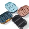 Bathroom Soap Holder Wall Mount Wall Mounted Draining Soap Saver For Bathroom Tile Soap Dish Soap Self-Adhesive Bathroom