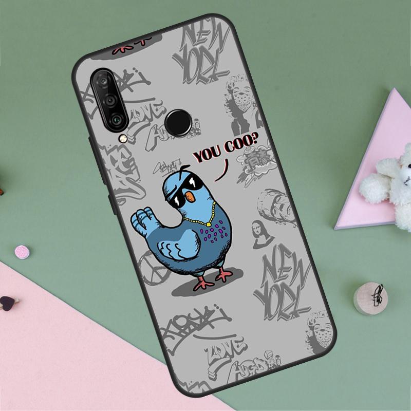 Pigeons Doves Bird Flock Animal For Huawei Nova 9 10 SE Y91 Y61 Y90 Y70 Y60 Y72 12s 12i 11i 7i 8i P60 Pro P30 P40 Lite Case