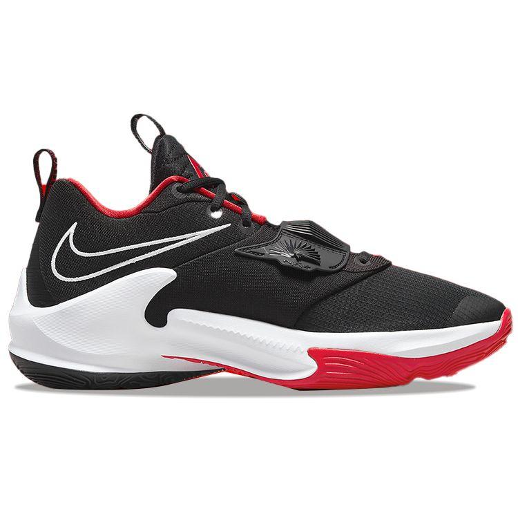 Nike Zoom Freak 3 Bred Pánské tenisky Černé University-Red Bílé DA0694-003