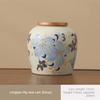 Ceramic tea jar, household moisture-proof sealed jar, small tea compartment, portable travel storage jar