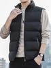 Men's Plus Size Winter Warm Down Gilet Vest Jacket