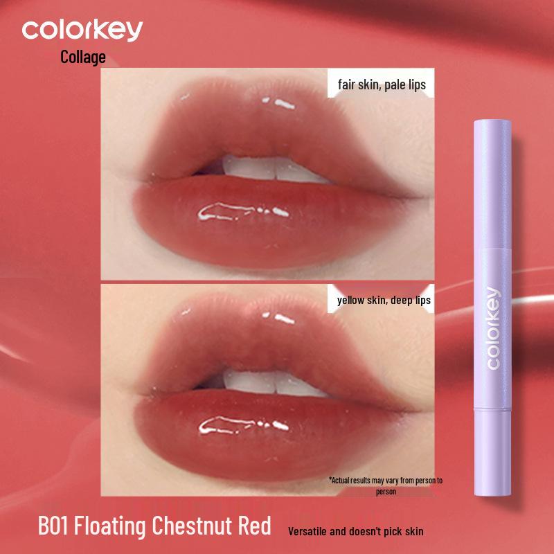 

Colorkey Cushion Solid Lip Gloss: Spring/Summer Moisturizing Mirror Shine Lipstick