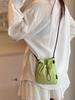 Minimalist Sports Style Mobile Bag for Women 2026 New Drawstring Canvas Small Bag Versatile Mini Crossbody Bag Coin Purse