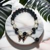2025 Jadeite Green Jade Rabbit Bracelet: High-End Chinese Style, Year of the Snake, Elegant Women's Niche Beaded Design