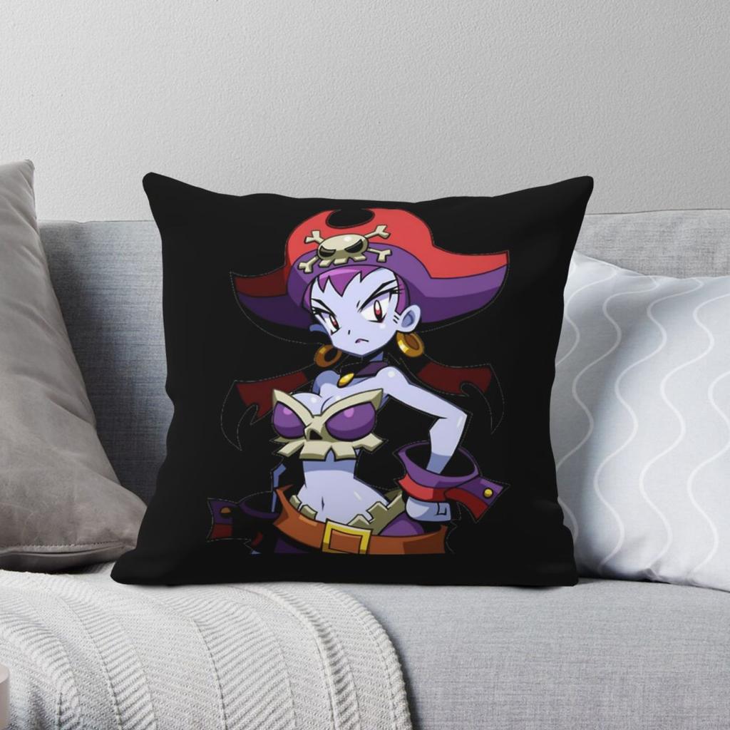 Shantae Risky Boot Square Pillowcase Polyester Linen Velvet Creative Zip Decor Pillow Case Bed Cushion Cover x