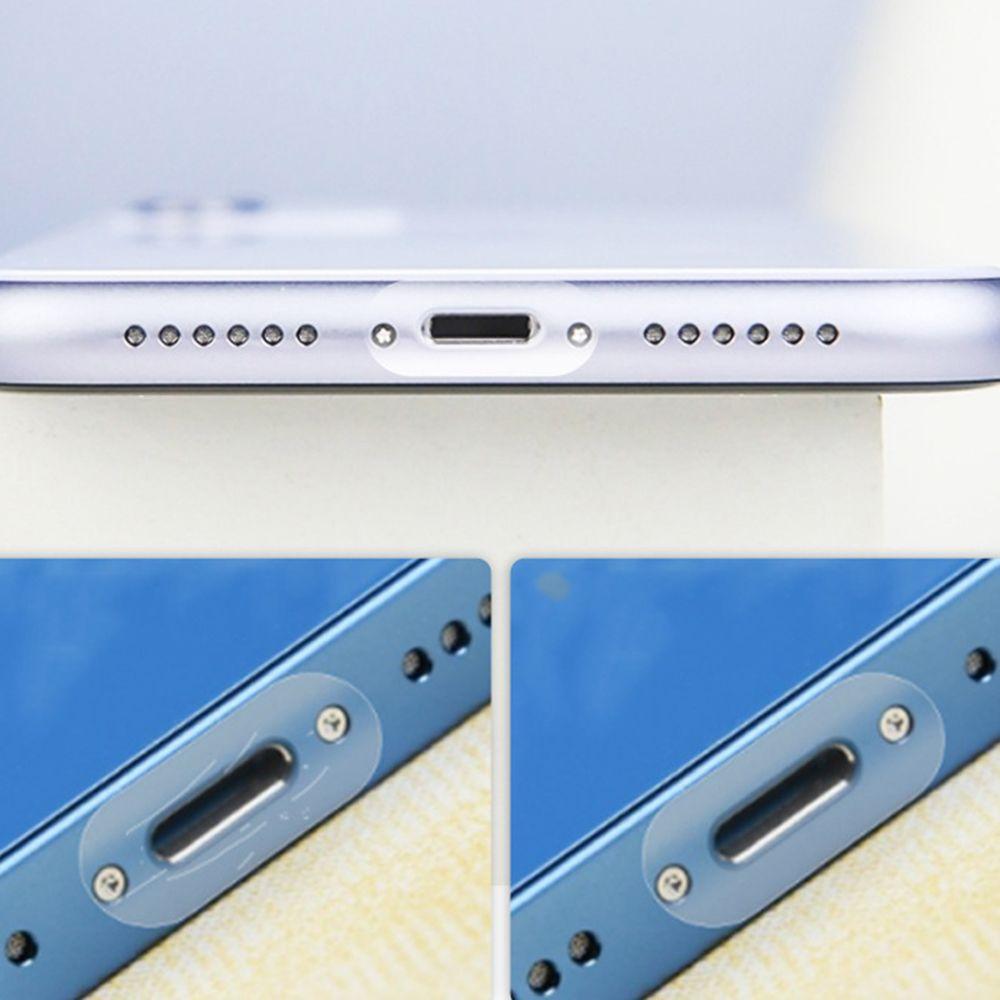10 Stück Transparente Staubschutz-Stecker Für Ladeanschluss – Kompatibel Mit IPhone & Anderen Handys