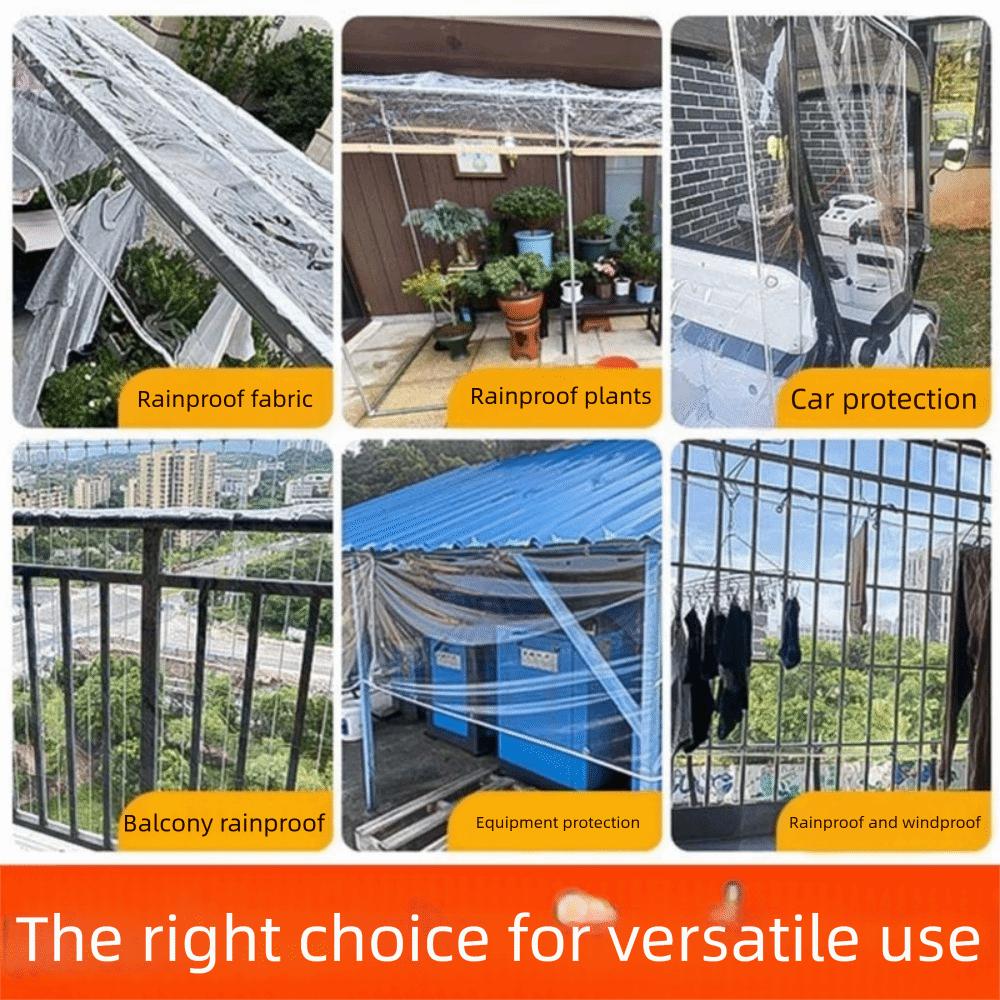 Strapazierfähiges Stoff Garten Regenschutz Staubdicht Wasserdichtes Tuch Poolausrüstung