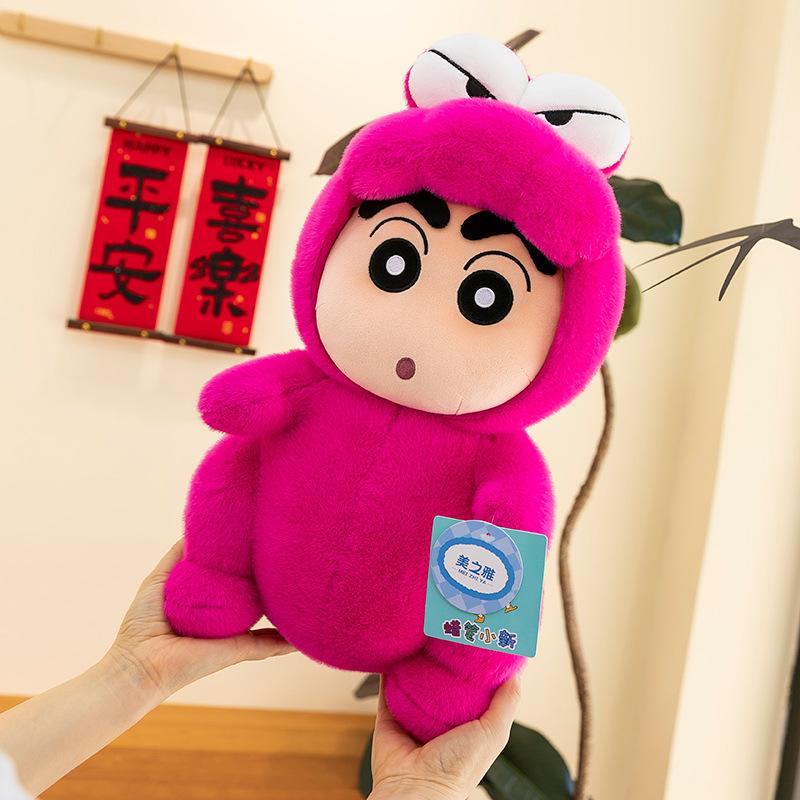 Crocodile Drag Crayon Shin-shikong Doll Pillow Plush Toys Children's Birthday Gift Ornaments Cartoon Trendy