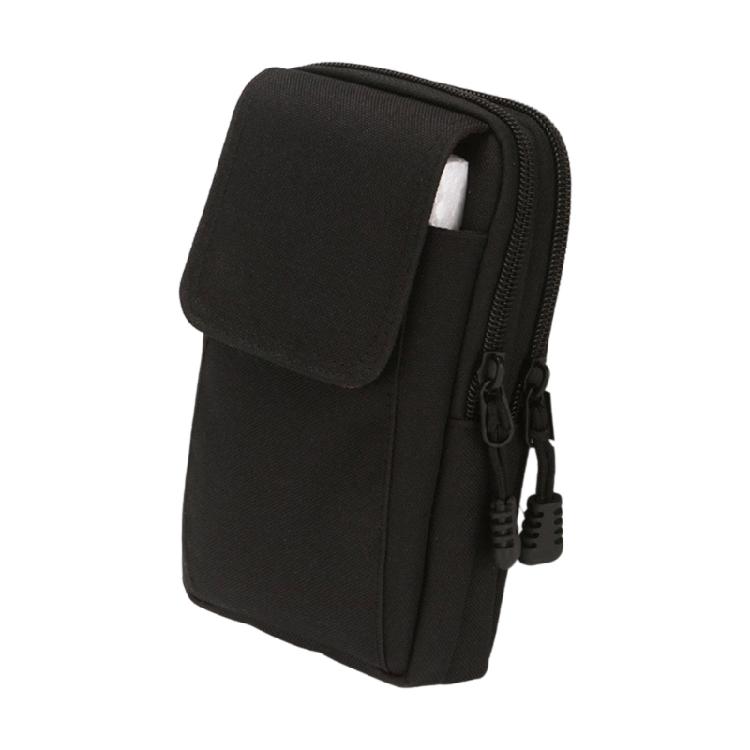 Men's Vertical Waist Pack For Phone Wallet Key Oxford Fabric Belt Bag Outdoor Adventures Gym Hiking Waist Pouch