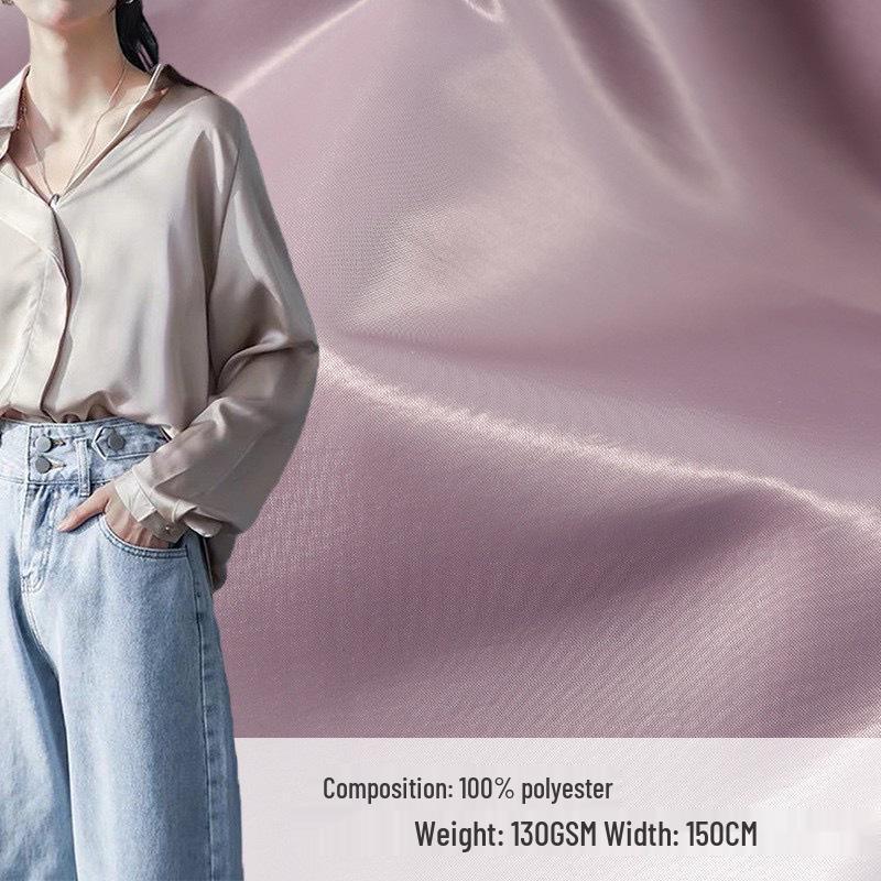 

130GSM Polyester Satin Summer Fashion Skirt & Blouse Set Fabric