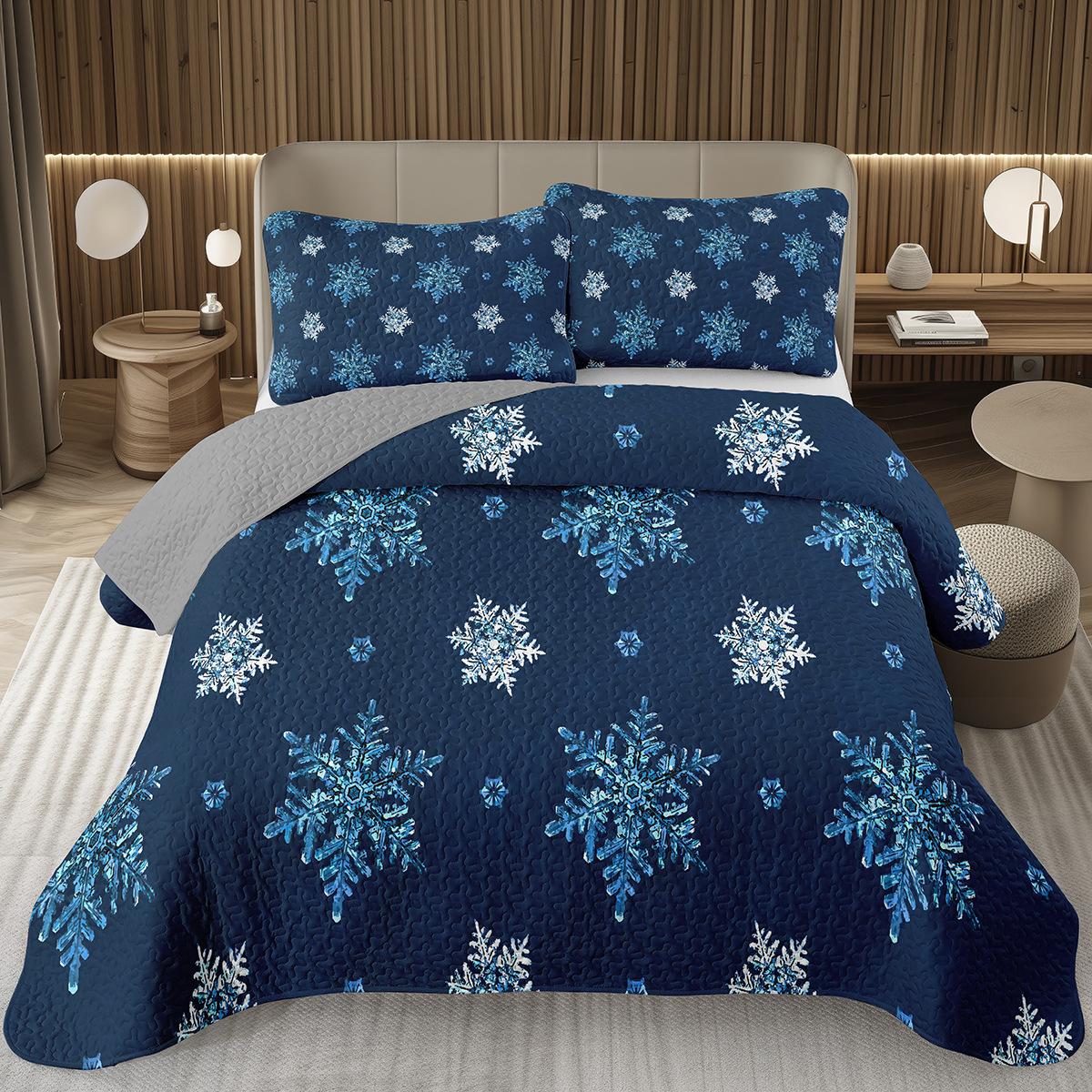 

Рождественское покрывало Квин/Двуспальное Рождественская елка Стеганое покрывало для мальчиков девочек, Мультяшный фестивальный тематический стеганый набор С Новым годом Постельное белье EU Single 135x200cm