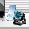 3 In 1 Induction Speaker Anti-Slip Foldable Wireless Speaker Rechargeable Tablet Stand BT Speaker for Universal Mobile Phone