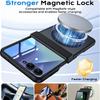 Suitable for Samsung ZFlip 20% Off Foldable Phone Case with Matte Skin Feel, Zflip7 Magnetic Protective Cover, Full Cover with Integrated Film