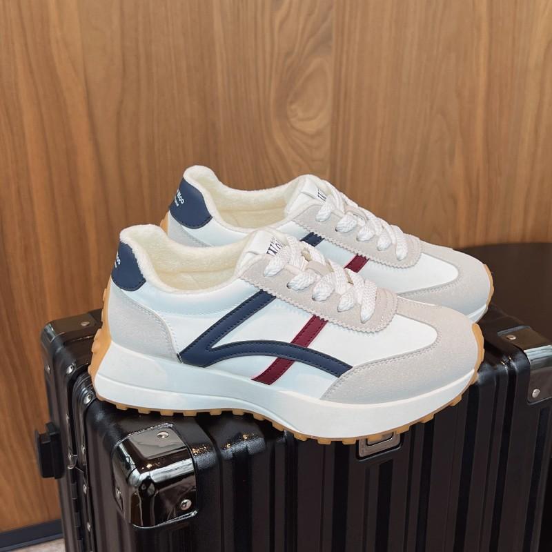 Forrest Gump shoes women's 2025 spring new thick-soled heightening dad shoes waffle small waist casual shoes versatile German training shoes