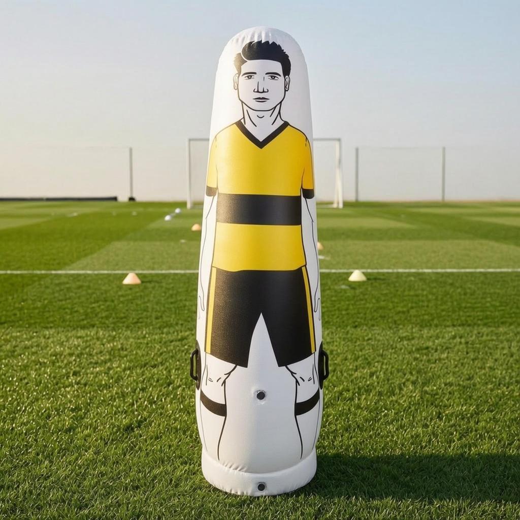 1.6m Tall Inflatable Soccer Training Mannequin PVC Free Kick