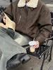 Men's Trendy American Retro Shearling Hip Hop Winter Jacket