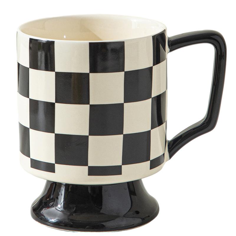 Only For Retro Ceramic Goblets, Household Large-Capacity Mugs, Teacups, Coffee Cups, Milk Cups, Couple Cups.