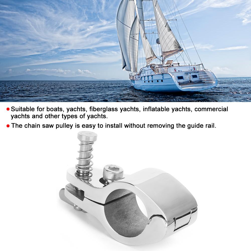 2pcs Top Hinged Jaw Slide Boat Pin &amp; Cam Clamp Marine Yachts Fitting Hardware(22MM )