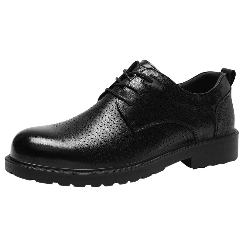 HLA Men s T156 Leather Derby Shoes 41