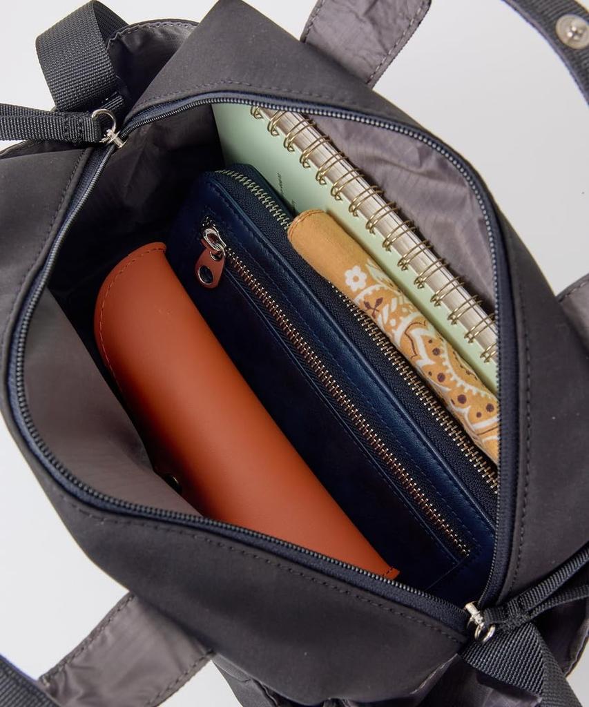 2WAY Mini Boston Bag IRIS GHN1093 BK [Anello Grande]