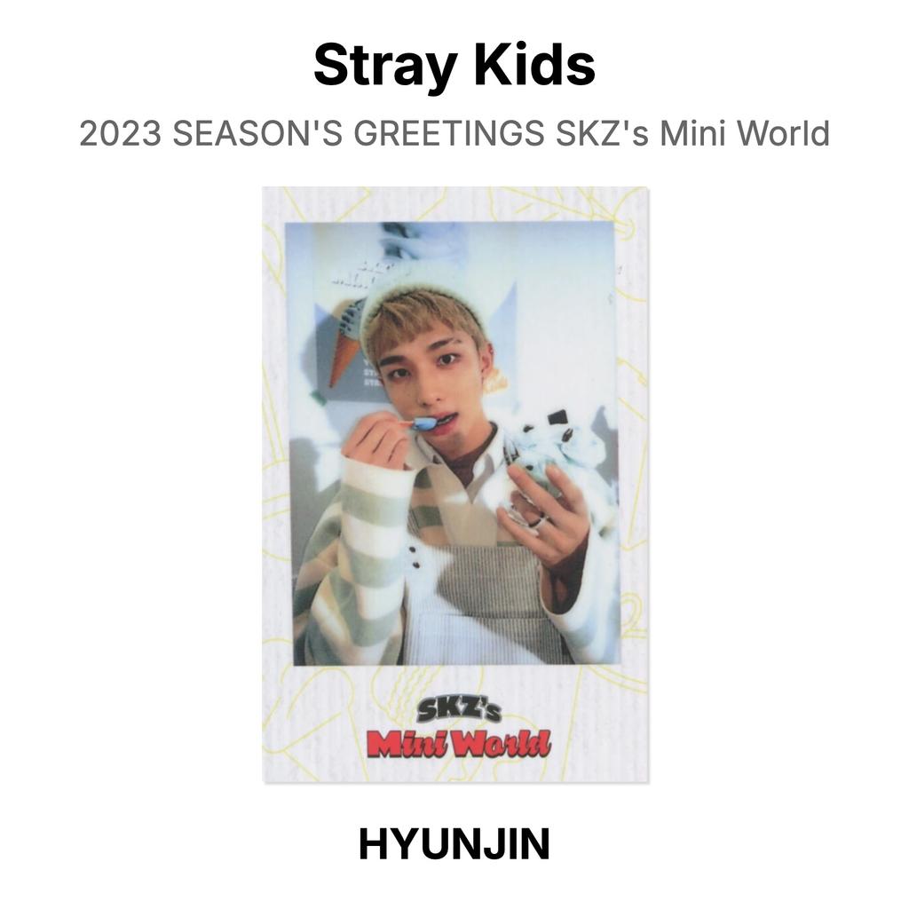 Stray Kids 2023 SEASON'S GREETINGS SKZ's Mini World Official Photocard