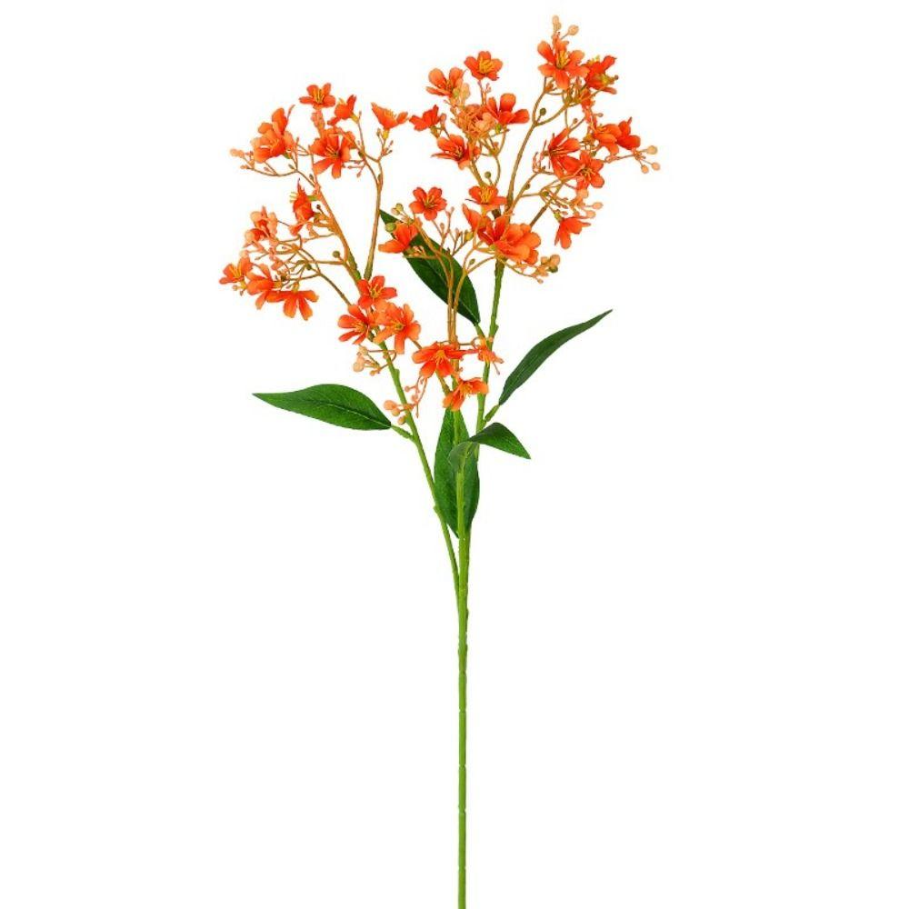 70CM Long Artificial Flowers Silk Material Bridal Bouquet Silk Flowers Arch Decoration Vase Accessories Fake Flowers