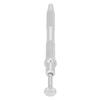 4 Claws Tweezers Small Volume Antirust Antiskid Jewelry Clip Retractable Alloy Prong HolderSilver