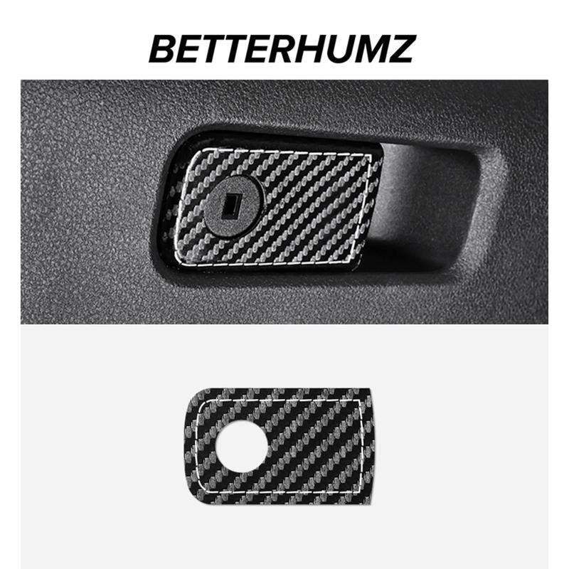 Made of Alcantara Betterhumz For Ford F-150 SVT Raptor -2025 Co-pilot Glove Box Trim Sticker Tuning Car Interior Accessories