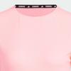 Adidas Ess Rn Tee Ss Quick-Dry Running Short Sleeve T-Shirt Women Tops Pink JV6933