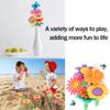 Kids Grow Imagination Toys with Educational Flower Garden Building Toys DIY Educational Blocks Toys Boys Girls Perfect Gifts