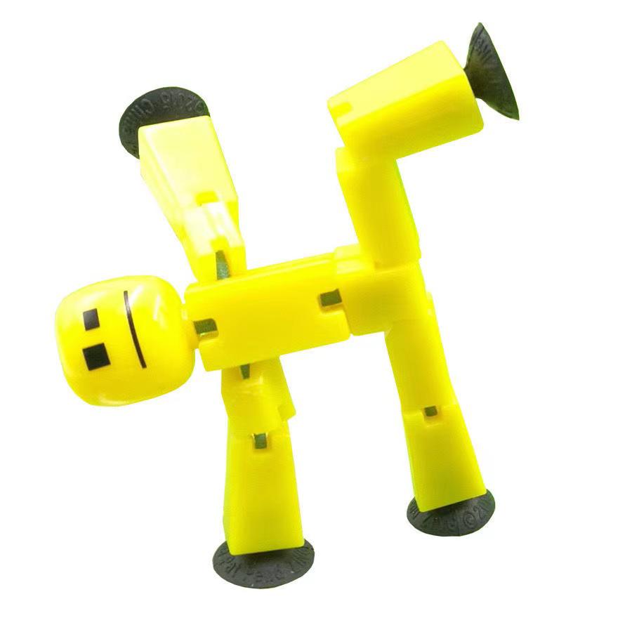 Le Toys Twisty Stickman: Creative Changeable Doll with Suction Cup