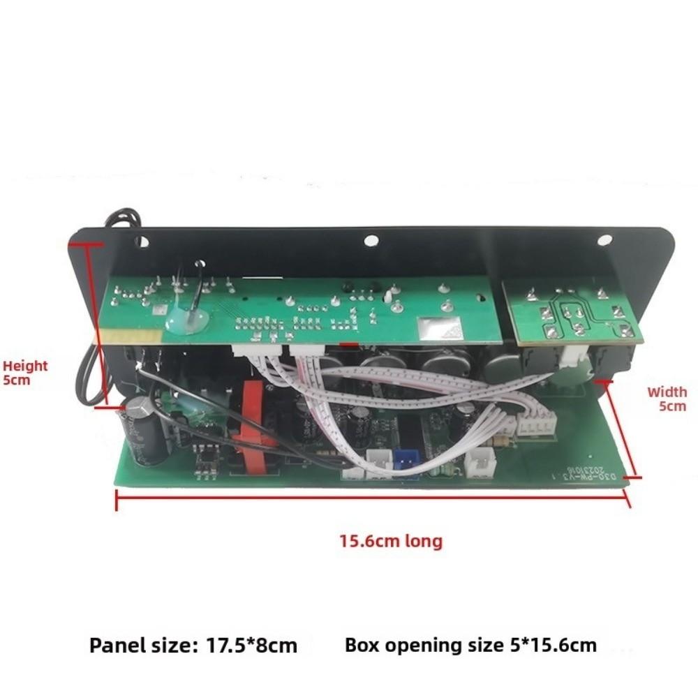 Dual Microphone Bluetooth Amplifier Multi-functional Stereo Amplifier Board Subwoofer Amplifier