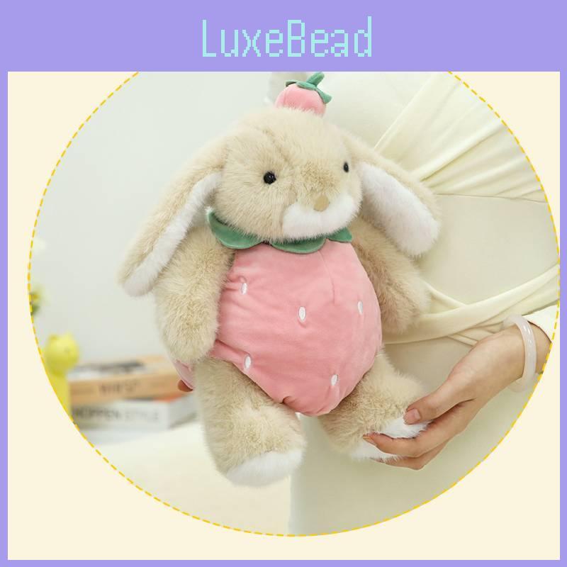 Fruit Orange Coconut Bear Strawberry Rabbit Plush Toy Cute Baby Doll Figure