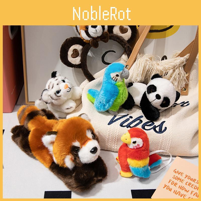 Raccoon Tiger Panda Parrot Plush Shoulder Simulation Toy Animal Gift Birthday