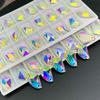 Crystal Strass Sew on Rhinestones Flat Back Sew on Clothing Flatback Glass Sewing Crystals With Holes for Dresses