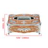 Elegant Tissue Box Cover Chic Napkins Case Holder Hotel Home Desktop Organizer