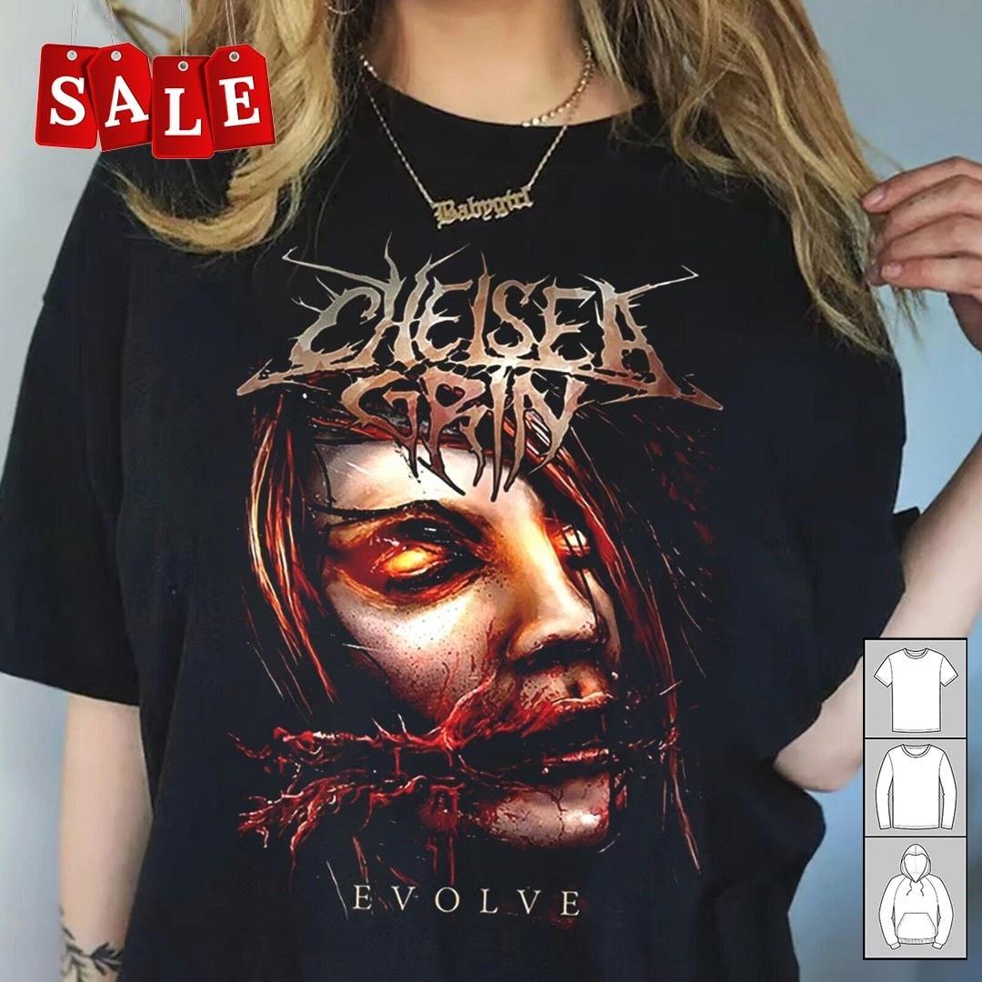 New Chelsea Grin evolve Christmas Gift Unisex S-5XL Shirt OS172 S