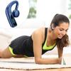 V18 Bone Conduction Headphones Bluetooth5.0 Earbuds With Earhooks With LED Digital Display Business Wireless Earphone For Phones