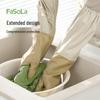 FaSoLa Winter Thickened Waterproof Household Cleaning Gloves