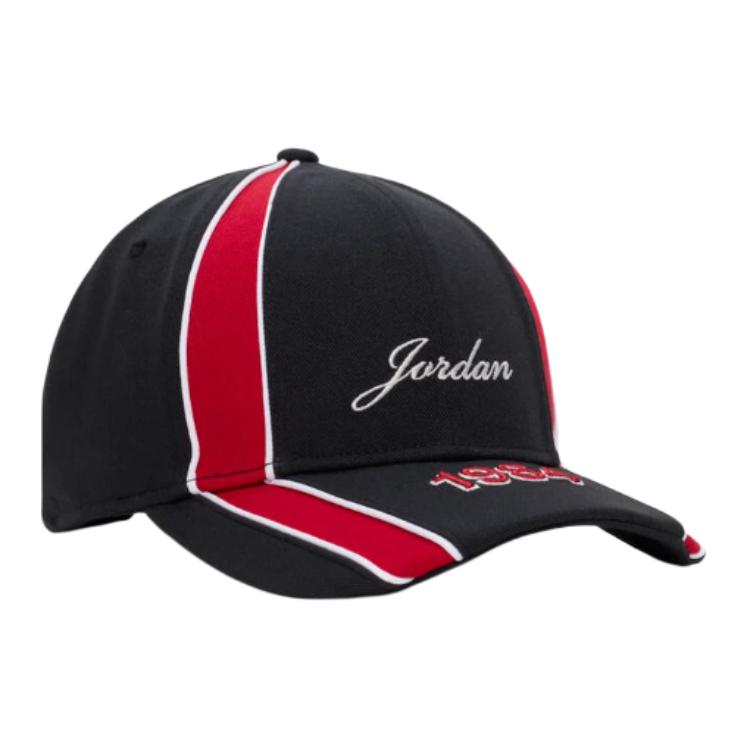 Jordan Logo Polyester Baseball Cap Unisex Caps Black HJ2449-010