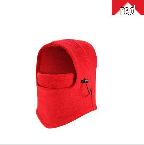 Outdoor Cycling Fleece Balaclava: Windproof, Ear-Protecting, Warm, Snow-Resistant Hat