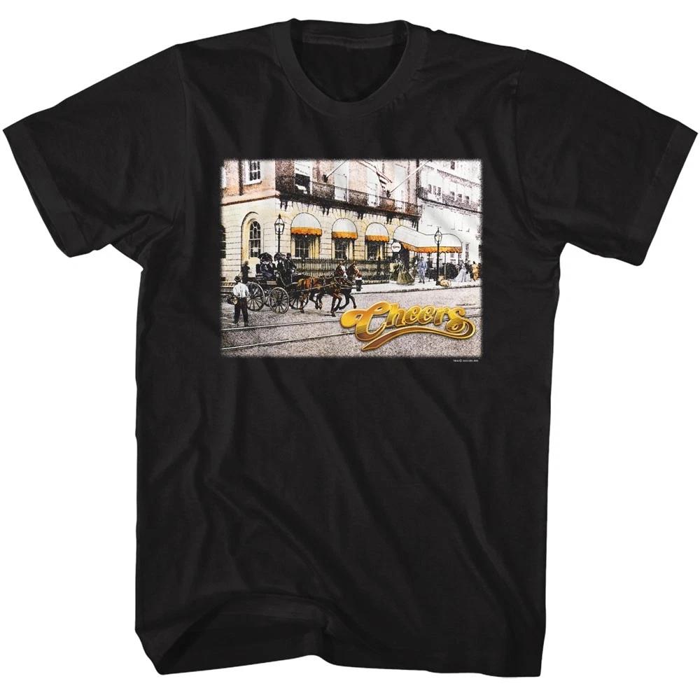 Cheers Opening Credits Street Men s T Shirt 3XL