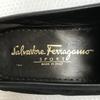 Salvatore Ferragamo SPORT Italy Suede Leather Loafer Slip-on 8.5D 26.0 Black Lug Sole Shoes(USED)