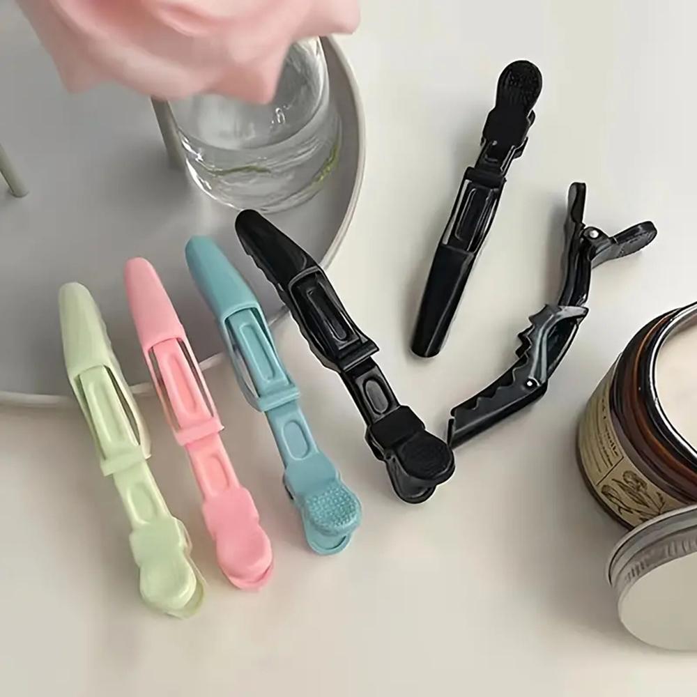 Wide Teeth Hair Clip Hairdressing Clamps Plastic Hair Claw Professional Barber For Salon Styling Hairpins Hair Accessories