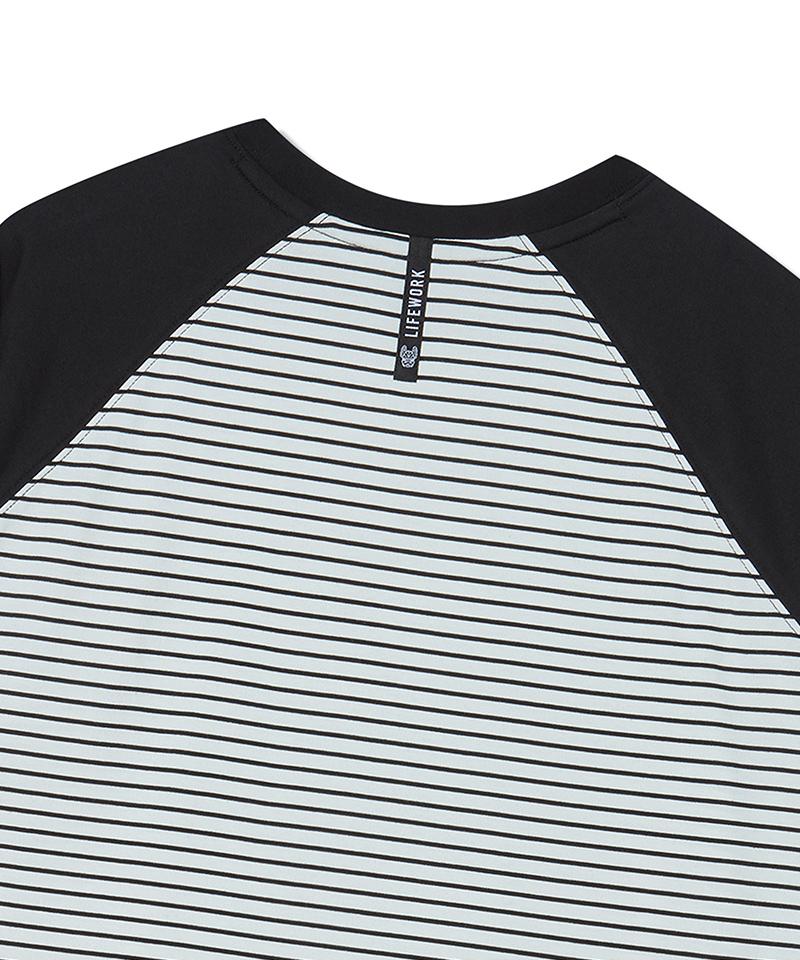 LIFEWORK Women'S Raglan Pattern Long Sleeve T-Shirt
