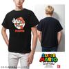 Fineplus Super Mario Short Sleeve T-Shirt with Mario Print