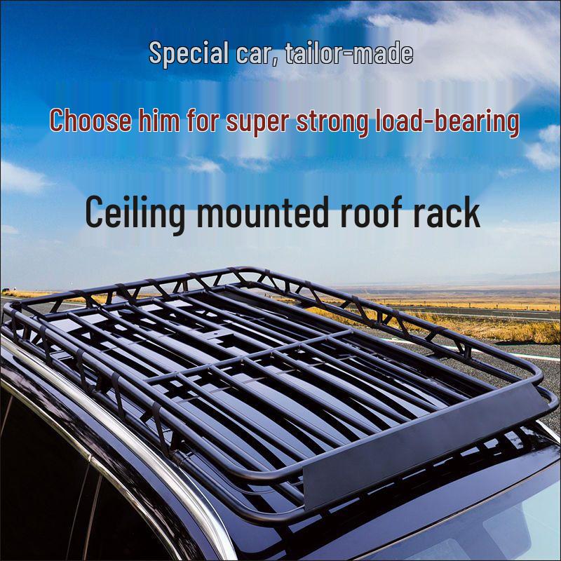

Car Roof Luggage Rack for GAC AION Yplus, AION V/LX, and Dayun Yuanzhi M1 SUV - Travel Basket Standard Version + Net + Rain Cover + Rope