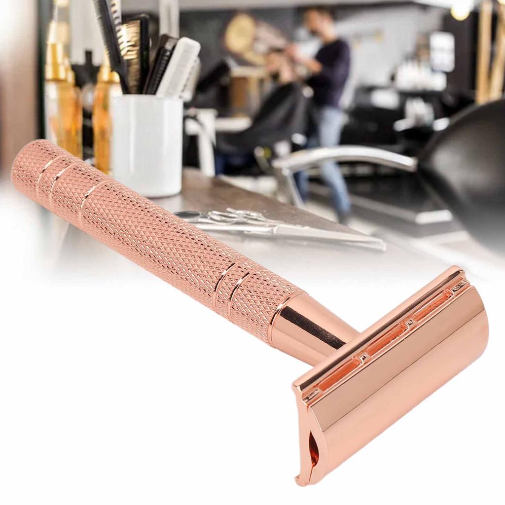 Beard Clipper Handle Double s Washable Manual Beard Trimming Cutter for Men