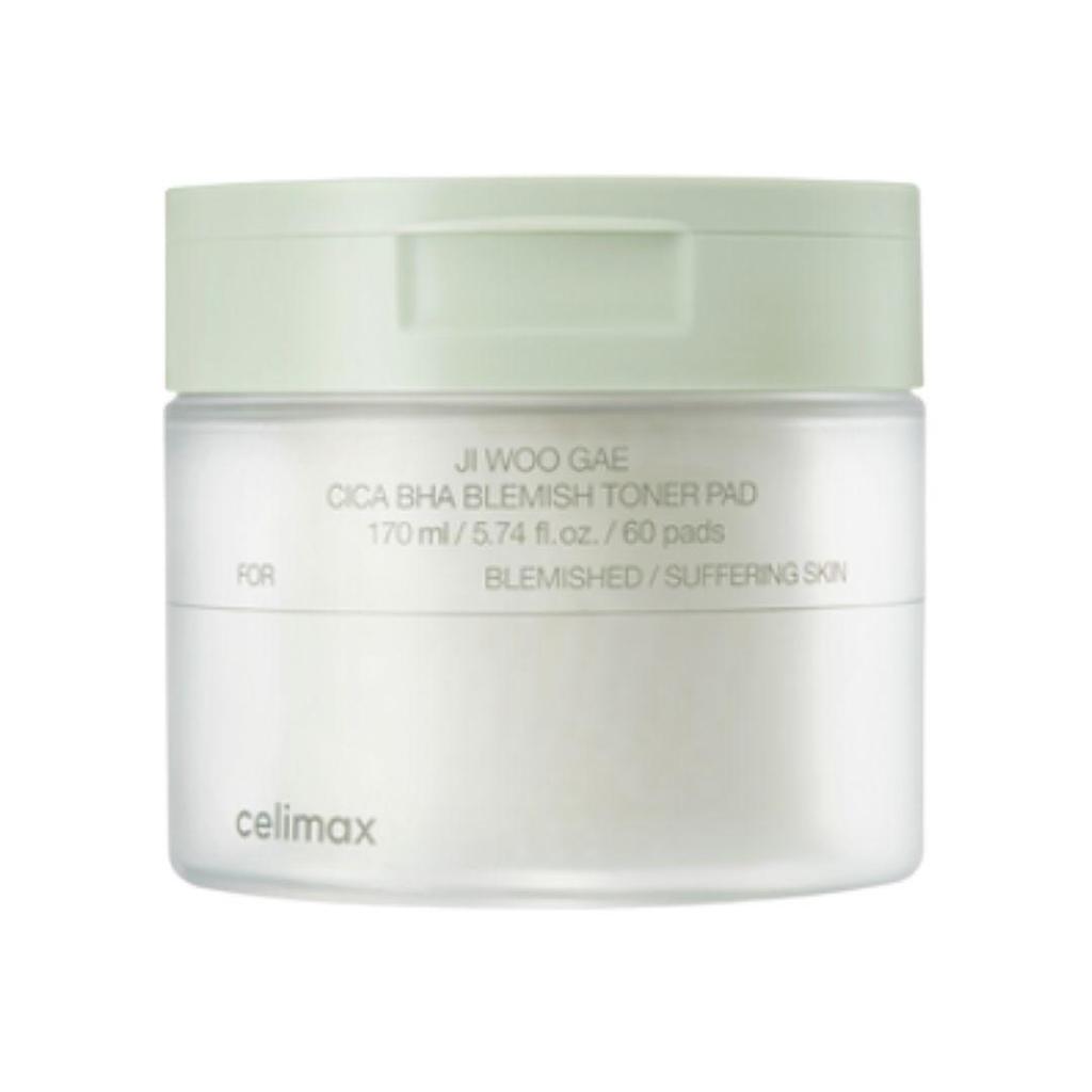 Celimax Eraser Cica BHA Blemish Toner Pad Pore Care & Exfoliating Pads 170ml, 60pcs